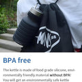 550ml Portable Foldable Sports Travel Silicone Water Bottle