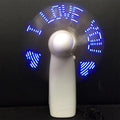 Electric Handheld Fan Flashing