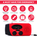 Hand-Crank Emergency Radio With Power Bank