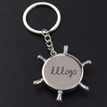 Promotional Gifts Zinc Alloy Compass Keychain