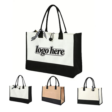 Oversized Tote Bag - Canvas (Statement Print)