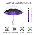 Inverted Reverse Upside Down Umbrella