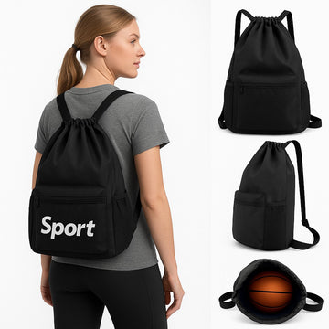 Waterproof Foldable Drawstring Sports Bag