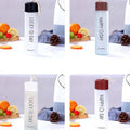 12 OZ Trendy Frosted Glass Water Bottle