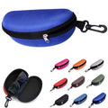 Sunglasses Protect Case With Hook Zipper Hard Shell Box