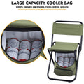 Folding Fishing Chair with Cooler Bag
