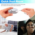 130 Db Personal Safety Alarm Keychain With Led Light