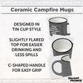 Spotted Ceramic Campfire Mug