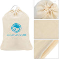 Custom Drawstring Cotton Reusable Muslin Bag Sachet Pouch