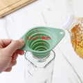 Silicone Funnel Collapsible For Kitchen Use