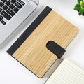 A5 Bamboo Cover Notebook