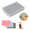 Silicone Ice Cube Tray With Lid