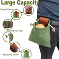 Multifunction Outdoor Canvas Foraging Bag Picking Bag
