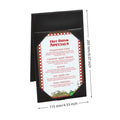 4 x 6 inch 2 Views Dinner Menu Cover