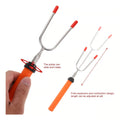360-Degree Rotary Telescopic Barbecue Fork
