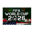 Custom Made Flags For The 2026 World Cup (Host Nations)