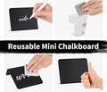 Set Of 12 Mini Reusable Chalkboard Signs