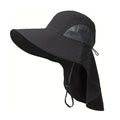 Wide Brim Fishing Hat with Neck Flap