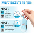 130dB Self Defense Siren Keychain Emergency LED Flashlight