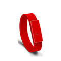 Silicone Wristband Flash Drive 4Gb