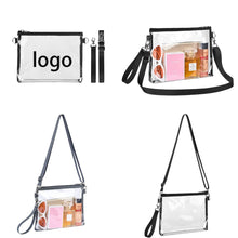 Transparent PVC Messenger Bag