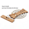Wooden Rotating Perpetual Calendar