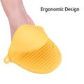 1Pcs Thicken Silicone Oven Glove Heat Resistant Pinch Mitt