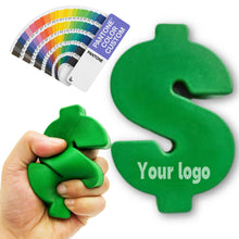 Custom Dollar Sign Stress Reliever
