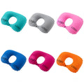 Press Automatic Inflatable Travel Pillow