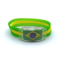 Silicone LED Flag Bracelet