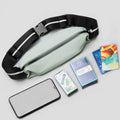 Reflective Waterproof Sports Night Running Waist Bag