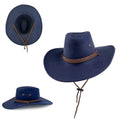 Suede Travel Cowboy Hat