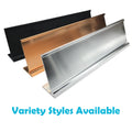 Aluminum Name Display Plate & Holder