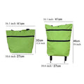 Foldable Shopping Bag With Wheels