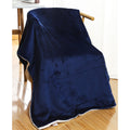 Reversible Sherpa Flannel Throw Blanket