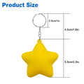 Custom Mini Star Stress Reliever Keychain