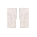 Long Knit Fingerless Gloves
