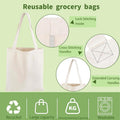 Natural Canvas Tote Bag