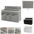 Wall-Mounted Storage Bag With Large Mesh Compartments