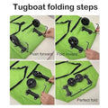 Portable Folding Shopping Cart Bag With Wheels