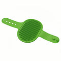 Pet Bath Comb Brush With Adjustable Ring Handle