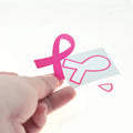 Pink Ribbon Stickers Breast Cancer Awareness Stickers