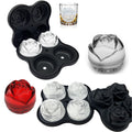 3D Rose Flower Ice Cube Mold