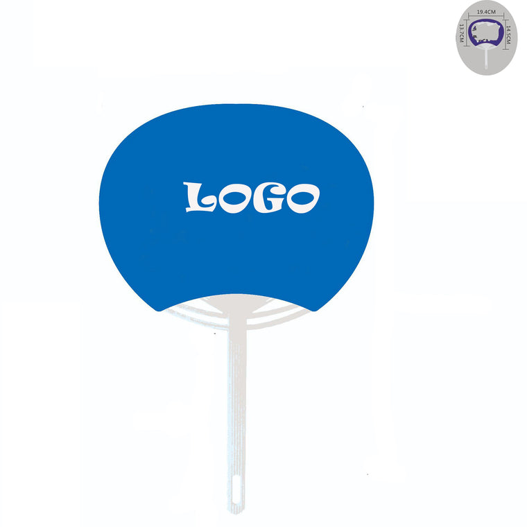 Plastic Round Handheld Fans