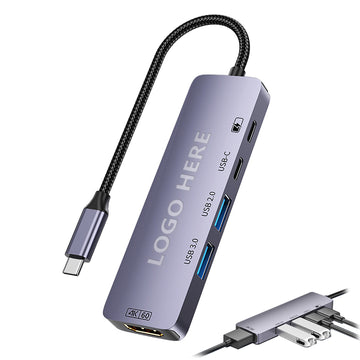 (5-in-1) USB-C Hub with 4K HDMI Display