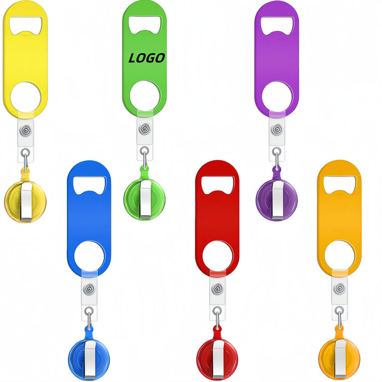 Retractable Key ring Bottle Opener