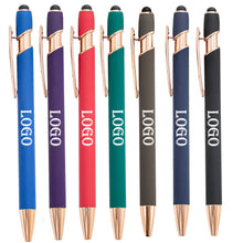 2-in-1 Press Touch Screen Capacitive Ballpoint Pen