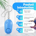 130 Db Personal Safety Alarm Keychain With Led Light