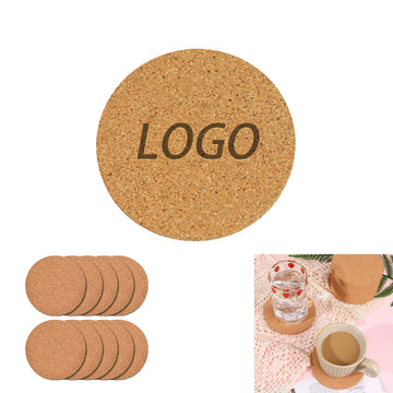 Eco-Friendly Natural Cork Coaster