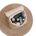 Eco-Friendly Straw Woven Handbag Backpack